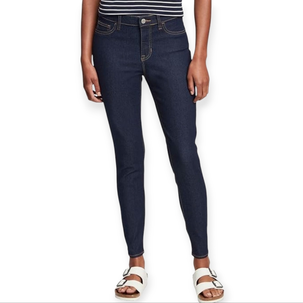 GAP Midrise Favorite Jegging Size 14/32 Ankle Length - Picture 4 of 10